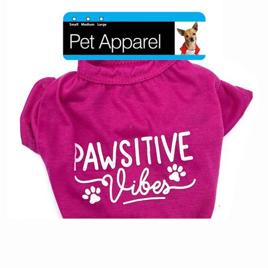 "Pawsitive Vibes" Dog T - shirt