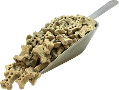 Peanut Butter and Blueberry Dog Bone Treats